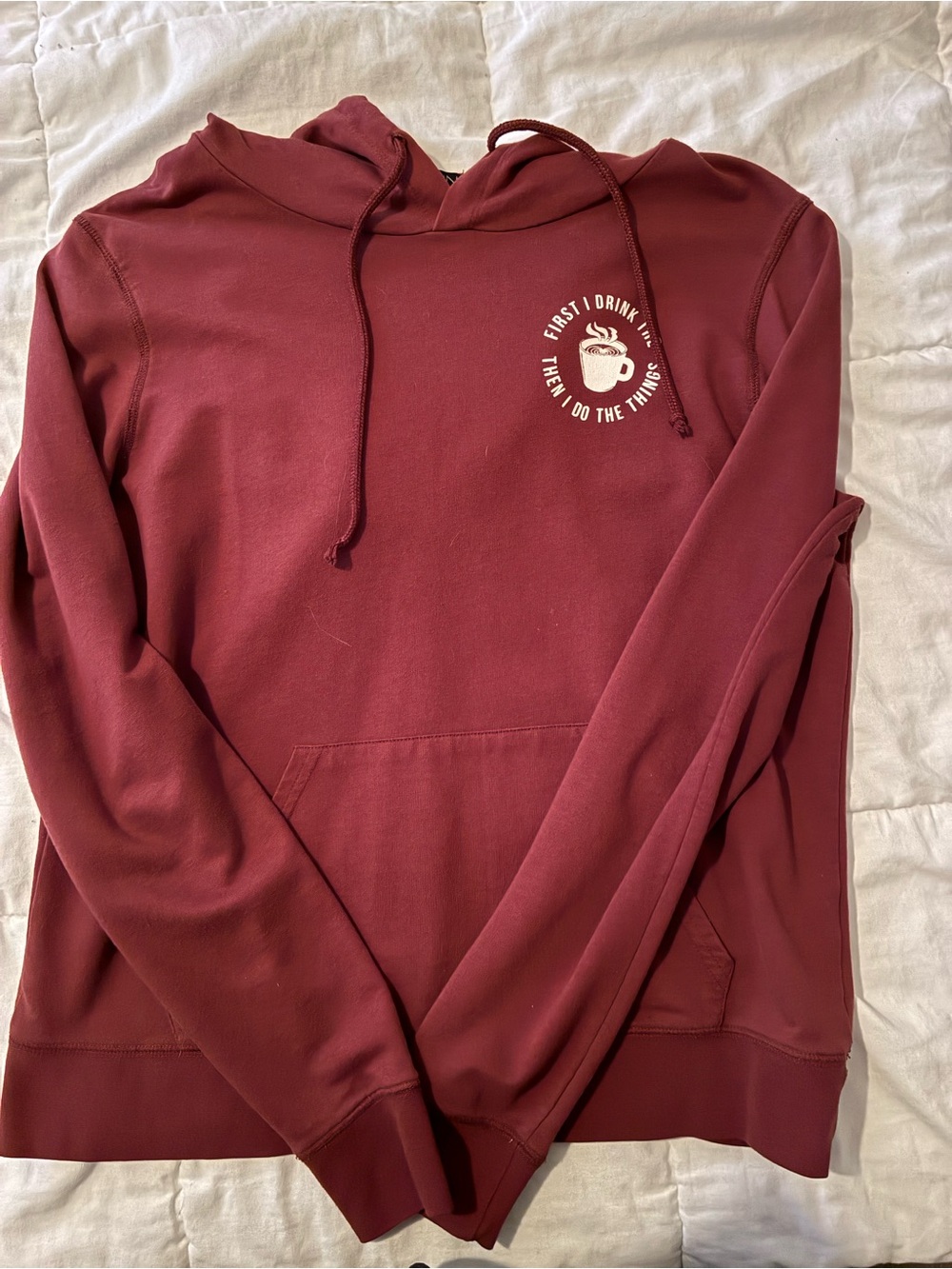 Women’s cozy Maroon Pullover Hoodie